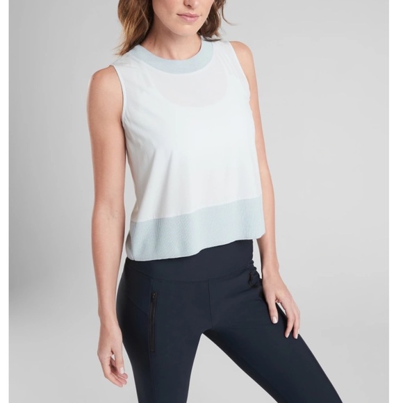 Athleta Zephyr Shell in Ethereal Blue - Picture 8 of 9